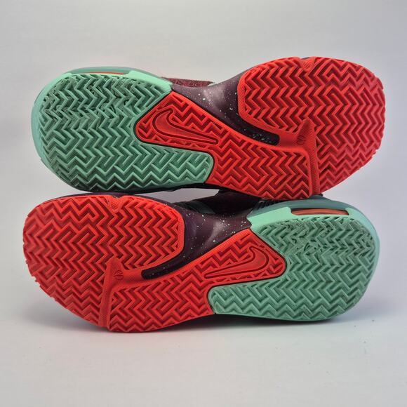 NIKE Lebron Witness 7 SE GS "Team Red Jade" Shoes Youth Size 5Y - Picture 8 of 12